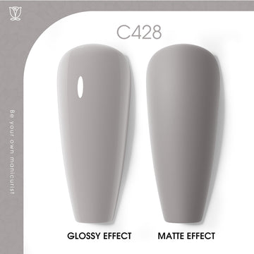 ROSALIND 10 Color Gray Series Nail Gel Bright For Nail Art Design LED/UV Lamp RA